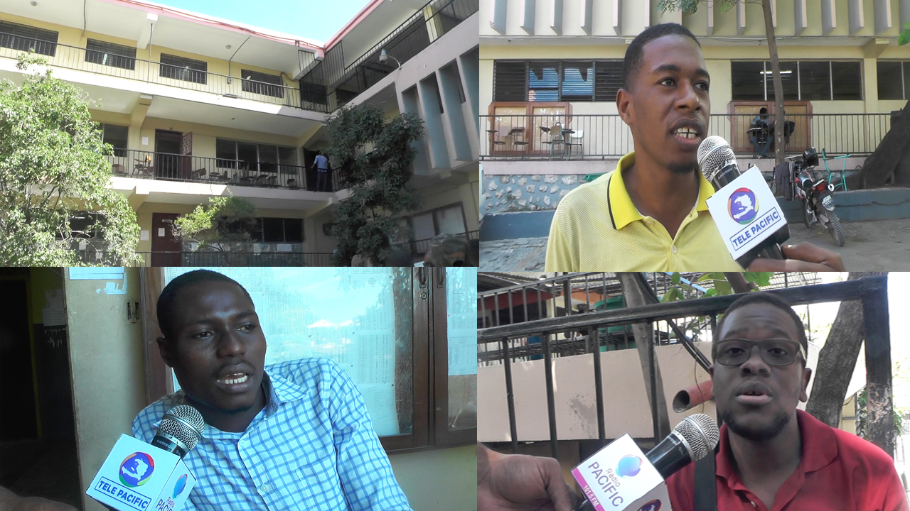 Des étudiants de l’Université d'État d’Haïti souhaitent un large consensus